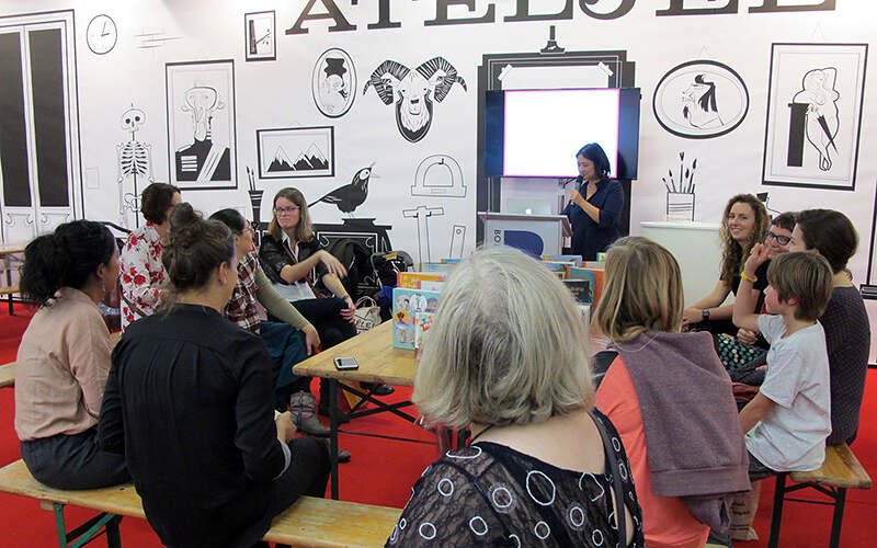 Workshop kleur in de boekenkast