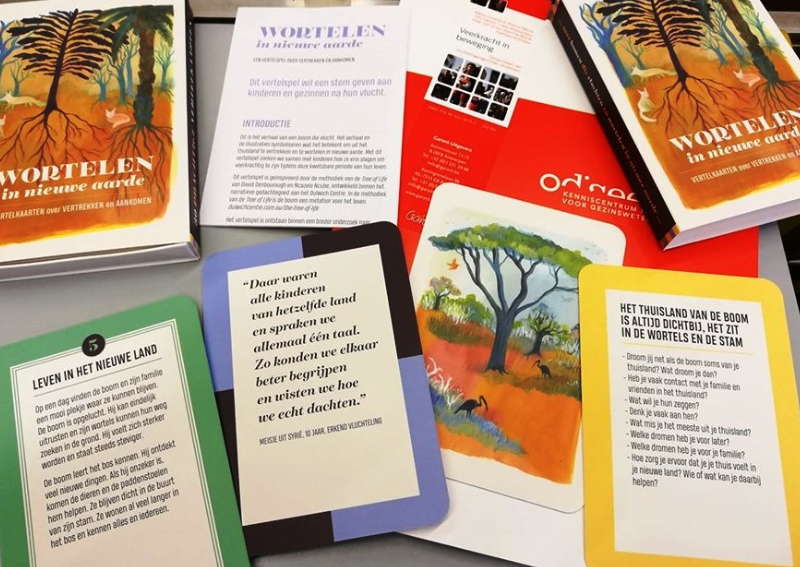 Vertelkaarten Wortelen in nieuwe aarde