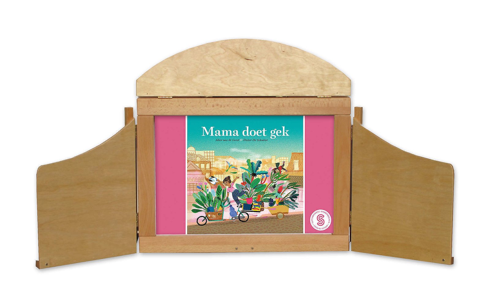 Kamishibai Mama doet gek