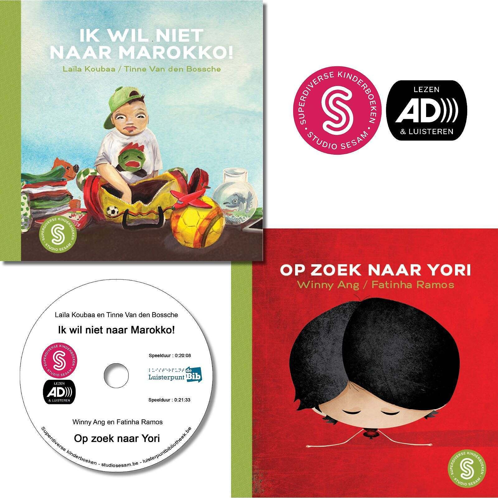 Luisterverhalen 'Ik wil niet naar Marokko & Op zoek naar Yori', CD